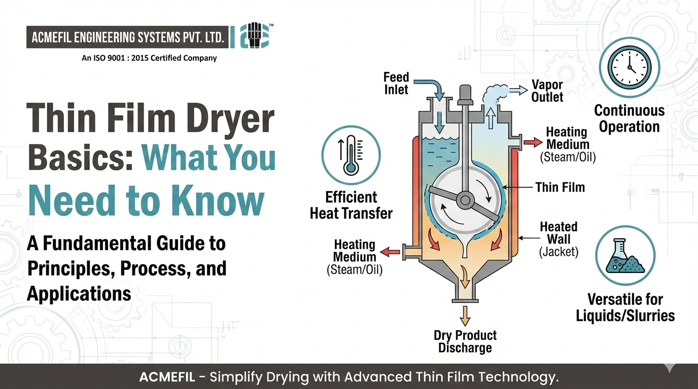 Thin Film Dryer Basics: What You Need to Know