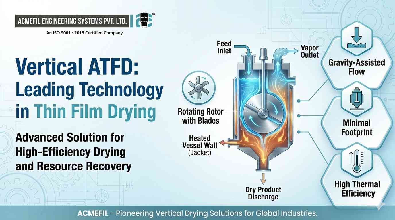 Vertical ATFD: Leading Technology in Thin Film Drying