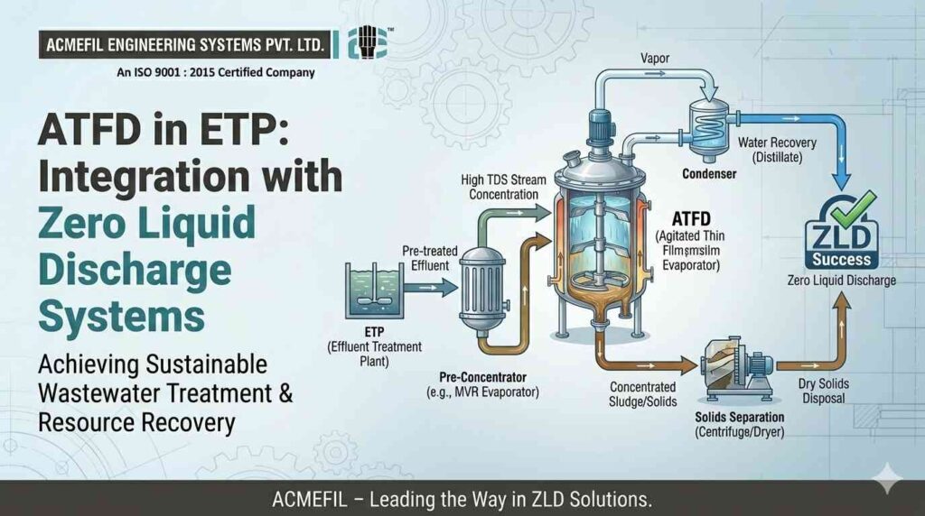 ATFD in ETP: Integration with Zero Liquid Discharge Systems